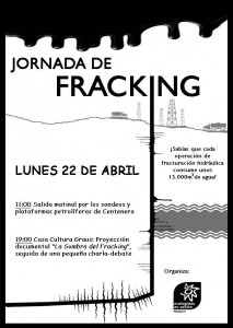 Graus - Jornada sobre Fracking _ 22 de abril.