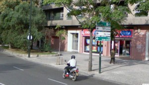 Eroski de la calle Asalto en Zaragoza donde se produjo el registro