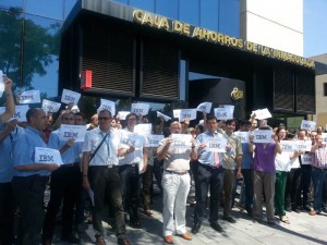 Foto: Comité de empresa IBM Zaragoza