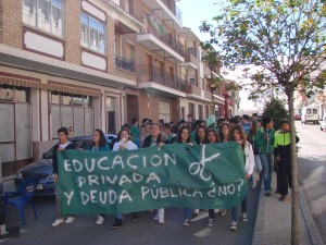 Foto: Beatriz Pamplona (Marea Verde Calamocha)