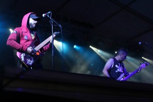 Proyecto Hombre en una actuación en los pasados Pilares. Foto: Comunica N´Roll