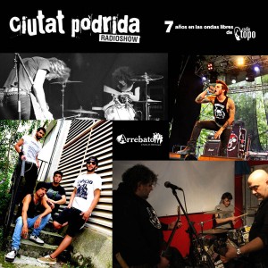 Las cuatro bandas que actuan este fin de semana en Arrebato: Rat-Zinger, Niña Coyote eta Chico Tornado, Inox y KBKS