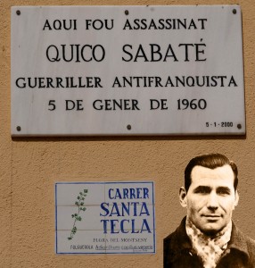 Quico_Sabaté_(Placa_a_Sant_Celoni)