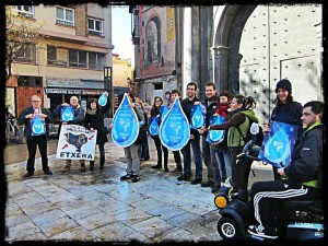 Apoyo aragonés a la movilización por los derechos de prisioneros políticos vascos