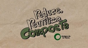 Fotograma del vídeo lanzado por la organización ecologista para explicar el alcance del compostaje.