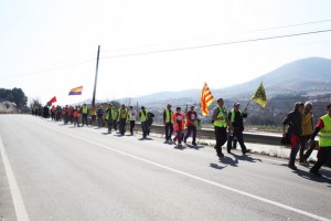 Foto: Marchas por la Dignidad en Aragón.