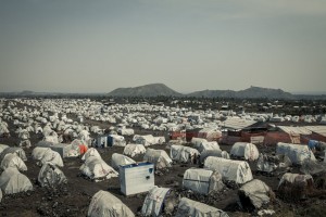 Campo de refugiados en Kivu del Norte (RDC). Foto: © Patrick Meinhardt (Cordon Press)