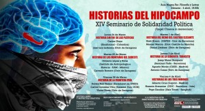 Cartel del XIV Seminario de Solidaridad Política.