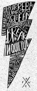 Cartel del concierto de esta noche en Arrebato.