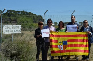 Representantes de CHA en el campo de tiro de San Gregorio.