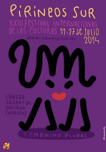 Cartel de la XXX edición de Pirineos Sur.