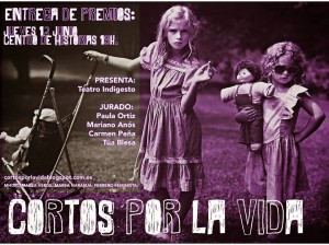 CORTOS POR LA VIDA acto premios