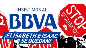 Stop Desauhcios Zaragoza Isaac y Elizabeth se quedan