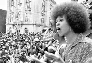 Angela Davis, política marxista, activista afroamericana y profesora de Filosofía de la Universidad de California en Santa Cruz