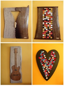 Algunas de las obras de Carlos Fanjul.