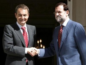 zapatero y rajoy
