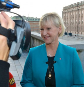 La ministra sueca, Margot Wallström. Foto: Frankie Fouganthin (CC-BY)
