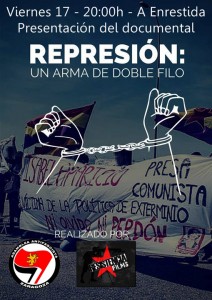 La proyección tendrá lugar esta tarde a las 20.00 horas en el CSA A Enrestida.
