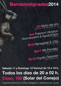 barras indignadas