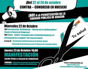El Contra-Congreso se celebrará en Uesca el 22 y 23 de octubre.