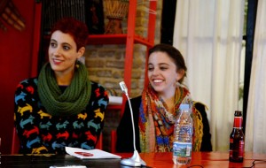 Martha Asunción Alonso y Laura Casielles.
