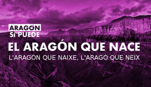Logotipo de la marca electoral 'Aragón Sí Puede'