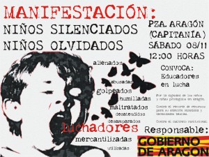 Cartel de la manifestación de este sábado.