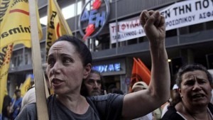 Grecia-movilizacion-trabajadores-compania-electrica