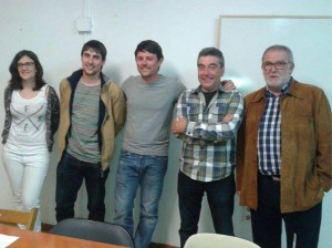 Representantes de la candidatura Cambiar Binéfar.