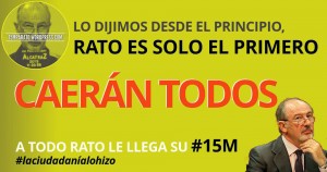 Esta tarde han convocado concentración frente a sede del PP en Zaragoza. (Cartel difundido por @15MpaRato)