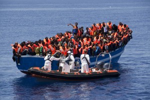 El Phoenix rescató a 369 personas el día 3 de mayo. Foto: Fernando G. Calero (MSF)