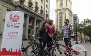 Broto, Artigas y Lorente durante la rueda de prensa. Foto: ZeC