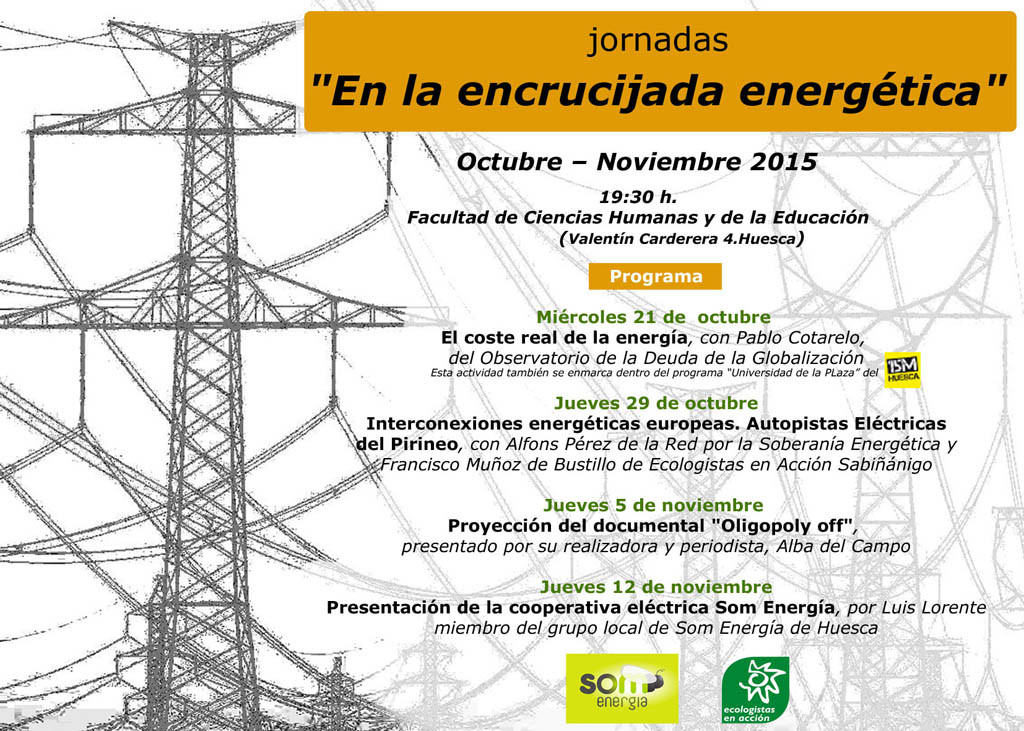 JORNADAS ecologistas y som uesca