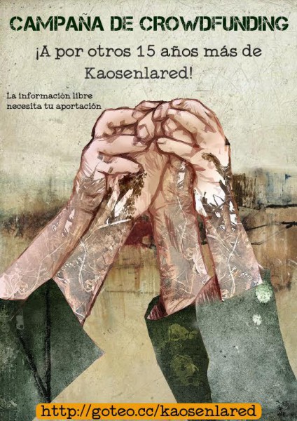 kaosenlared crowdfunding marzo 2016