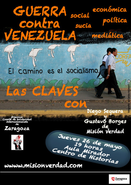 Charla ZGZ Guerra contra Venezuela