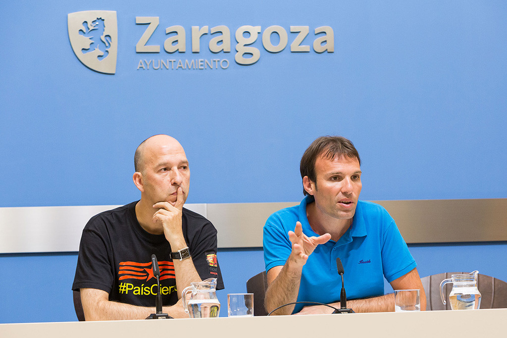 Asensio y Muñoz durante la rueda de prensa. Foto: Miguel Gracia García (AZ)