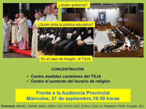 concentración laica zgz 21s