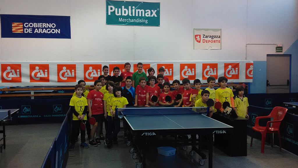 Jugadores benjamines en la pasada edición del Tofeo de Reyes.