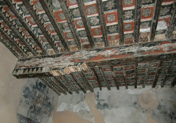 Imagen de la techumbre, antes de sufrir los daños. Foto: Apudepa.