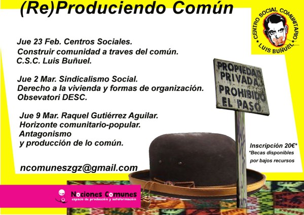(Re) Produciendo Nociones Comunes