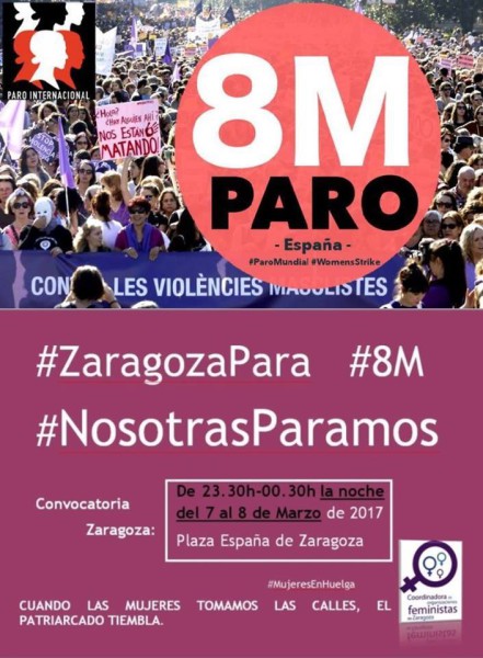 8 marzo COFzgz parón
