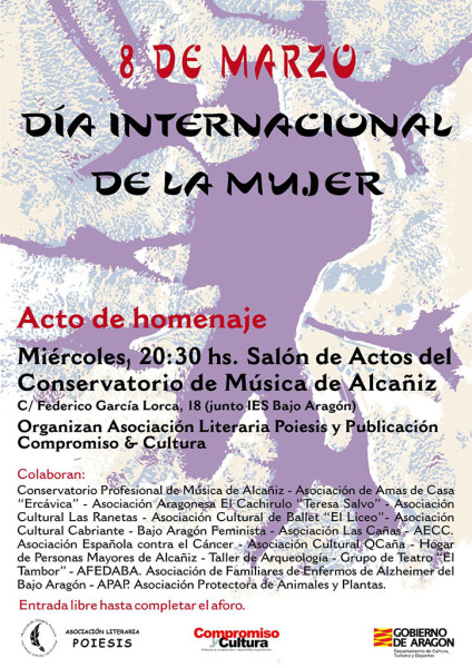 8M Alcanyiz Homenaje