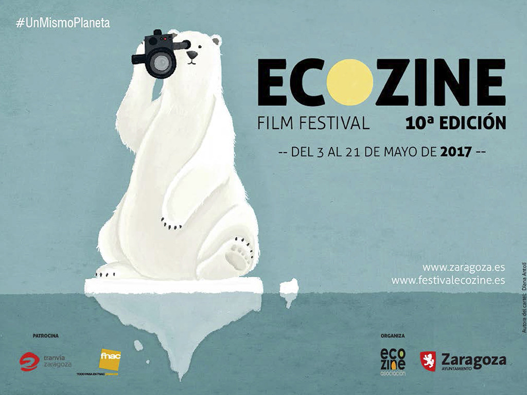 La zaragozana Diana Antolí es la autora de “Cine Polar”, el cartel de este año.