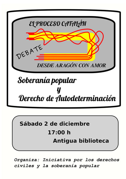 Debate autodeterminacion Tarazona 2D