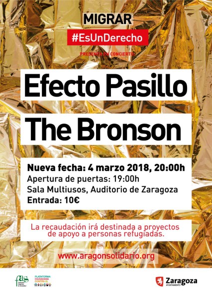 #MigrarEsUnDerecho concierto 4M2018