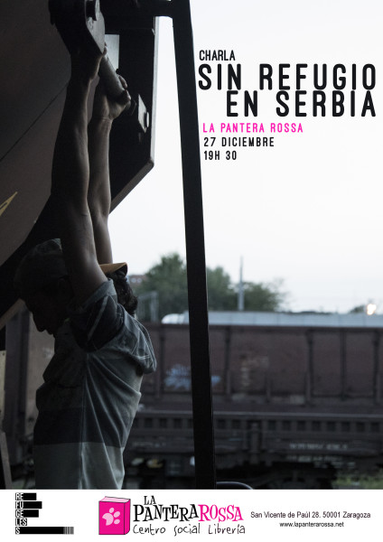 refugeeless charla %22Sin refugio en Serbia%22