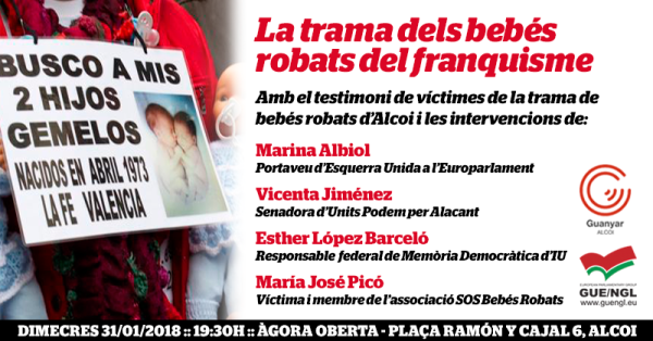 Acte bebes robats Alcoi