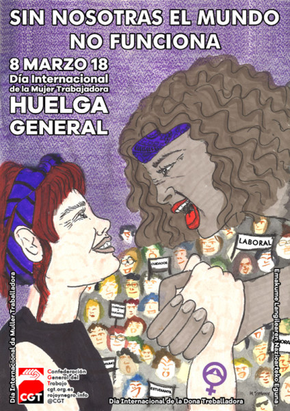 CGT cartel 8M