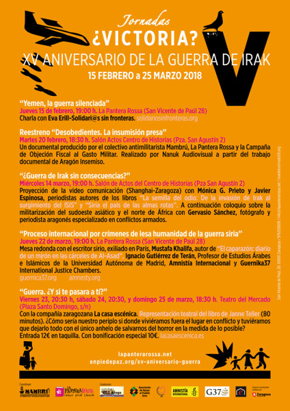 Jornadas V cartel