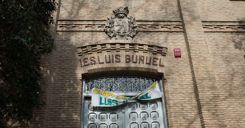 entrada del luis buñuel donde se va a celebrar el día de la liberación africana